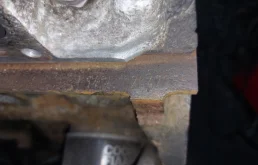 Двигатель без навесного для Opel Astra 1996 года на фотографиях