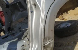 Заднее левое крыло для Renault Duster 2013 года на фотографиях