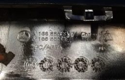 Бампер задний для Mercedes-Benz M class 2015 года на фотографиях