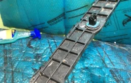 Направляющая бампера задняя правая для Toyota Land Cruiser на фотографиях