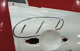 Дверь передняя левая для Kia Cerato 2012 года на фотографиях