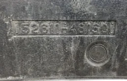 Абсорбер переднего бампера для Lexus RX 2009 года на фотографиях