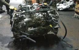 Двигатель без навесного для Subaru Legacy 1999 года на фотографиях