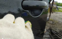 Дверь передняя левая для Volkswagen Jetta 2016 года на фотографиях