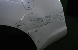 Накладка на дверь задняя правая для Nissan Juke на фотографиях