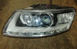 Фара левая для Audi A6 2008 года на фотографиях