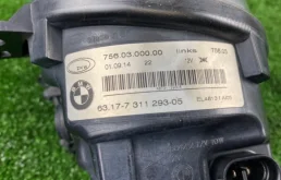 Противотуманка (ПТФ) передняя левая для BMW 5er 2015 года на фотографиях