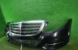 Бампер передний для Mercedes-Benz S class 2014 года на фотографиях