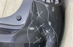 Бампер задний для Hyundai Tucson 2021 года на фотографиях