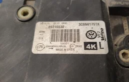 Фара ксенон левая для Volkswagen Passat 2008 года на фотографиях