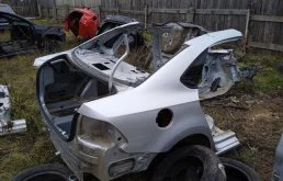 Четверть кузова задняя правая для Volkswagen Polo 2017 года на фотографиях