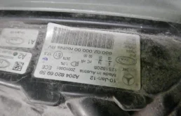 Фара ксенон левая для Mercedes-Benz GLK class 2008 года на фотографиях