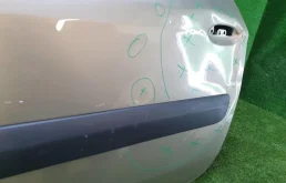 Дверь задняя левая для Renault Logan 2017 года на фотографиях