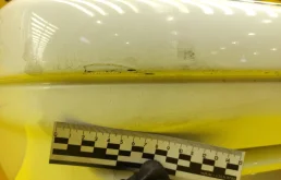 Бампер передний для Mercedes-Benz S class 1996 года на фотографиях