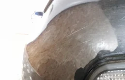 Бампер задний для Citroen C4 2009 года на фотографиях