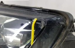 Фара ксенон левая для Skoda Octavia 2018 года на фотографиях