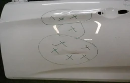 Дверь передняя левая для Hyundai Solaris 2014 года на фотографиях