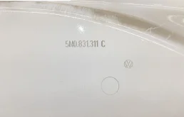 Дверь передняя левая для Volkswagen Tiguan 2010 года на фотографиях