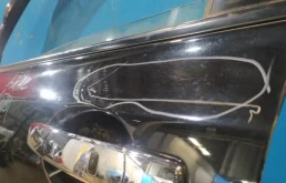 Дверь передняя левая для Nissan X-Trail 2001 года на фотографиях