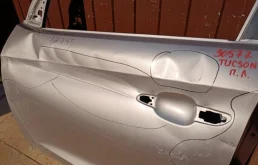 Дверь передняя левая для Hyundai Tucson 2015 года на фотографиях