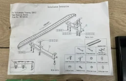 Подножка левая для Volkswagen Touareg на фотографиях