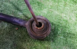 Стойка стабилизатора задняя для Nissan Murano 2009 года на фотографиях