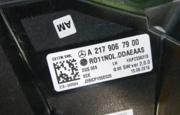 Фонарь левый для Mercedes-Benz S class 2018 года на фотографиях