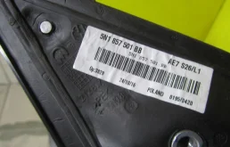 Стекла и зеркала для Volkswagen Tiguan 2014 года на фотографиях