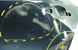 Дверь задняя левая для Audi A4 2017 года на фотографиях