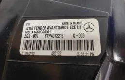 Фонарь левый для Mercedes-Benz M class 2015 года на фотографиях