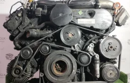 Двигатель с навесным для Audi A6 C6 2004-2011