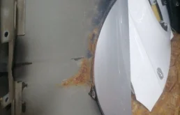 Крыло левое для Volkswagen Jetta 2009 года на фотографиях