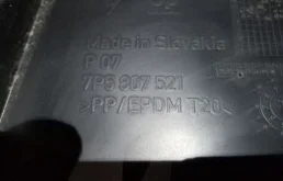 Бампер задний для Porsche Cayenne 2011 года на фотографиях