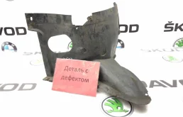 Подкрылок передний левый для Skoda Octavia 2010 года на фотографиях