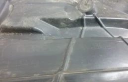 Подкрылок передний левый для Nissan X-Trail 2014 года на фотографиях