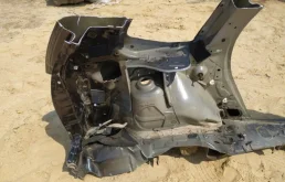 Заднее левое крыло для Renault Duster 2017 года на фотографиях