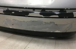 Бампер задний для Volkswagen Passat 2001 года на фотографиях