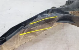 Панель радиатора (телевизор) для Porsche Cayenne 2017 года на фотографиях