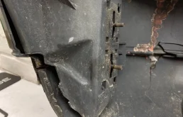 Бампер для Mercedes-Benz M class 2000 года на фотографиях