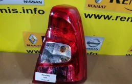 Фонарь левый для Renault Logan 2008 года на фотографиях