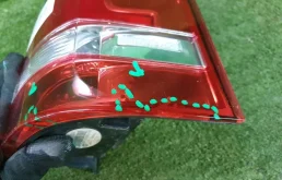 Фонарь правый для Mercedes-Benz Vito 2021 года на фотографиях