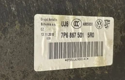 Обшивка крыши (потолок) для Volkswagen Touareg 2013 года на фотографиях