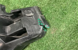 Усилитель переднего бампера для Kia Rio 2016 года на фотографиях