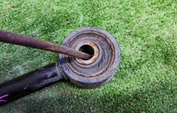 Стойка стабилизатора задняя для Nissan Murano 2009 года на фотографиях