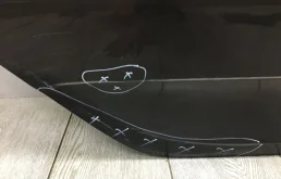 Дверь задняя правая для Hyundai Solaris 2011 года на фотографиях