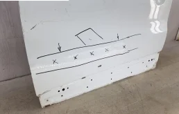 Дверь передняя левая для Volkswagen Tiguan 2010 года на фотографиях