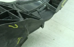 Панель радиатора (телевизор) для Audi Q8 на фотографиях