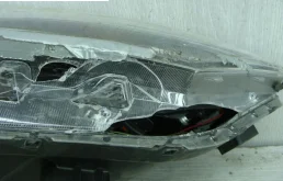 Фара правая для Hyundai Tucson 2015 года на фотографиях