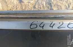 Накладка заднего бампера для Volkswagen Touareg 2004 года на фотографиях