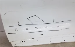 Дверь передняя левая для Volkswagen Tiguan 2010 года на фотографиях